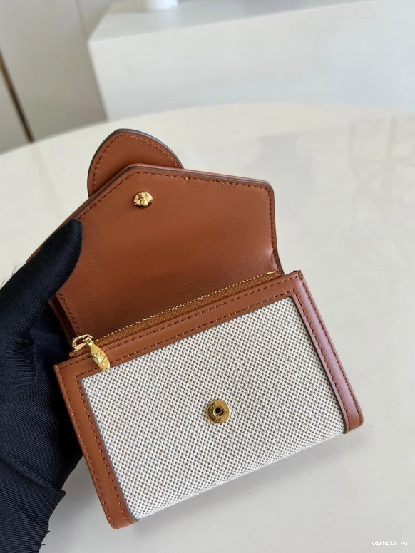 WIS LOUIS 9 VUITTON PONT WALLET COMPACT 0814